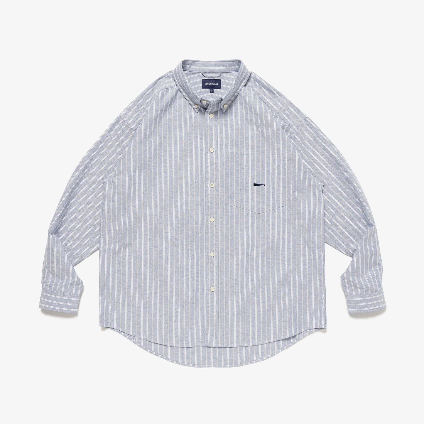 DESCENDANT 24AW KENNEDY’S OXFORD LS STRIPE SHIRT