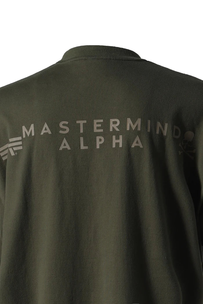 MASTERMIND WORLD × ALPHA INDUSTRIES / CIGER POCKET SS T BIG