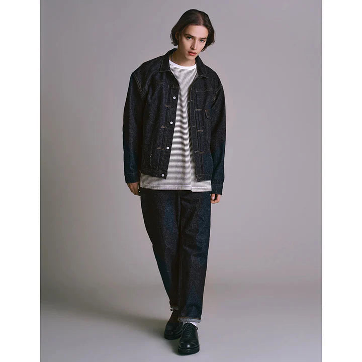 New Manual / #017 LV 61's TAPERED JEANS ONE WASHED