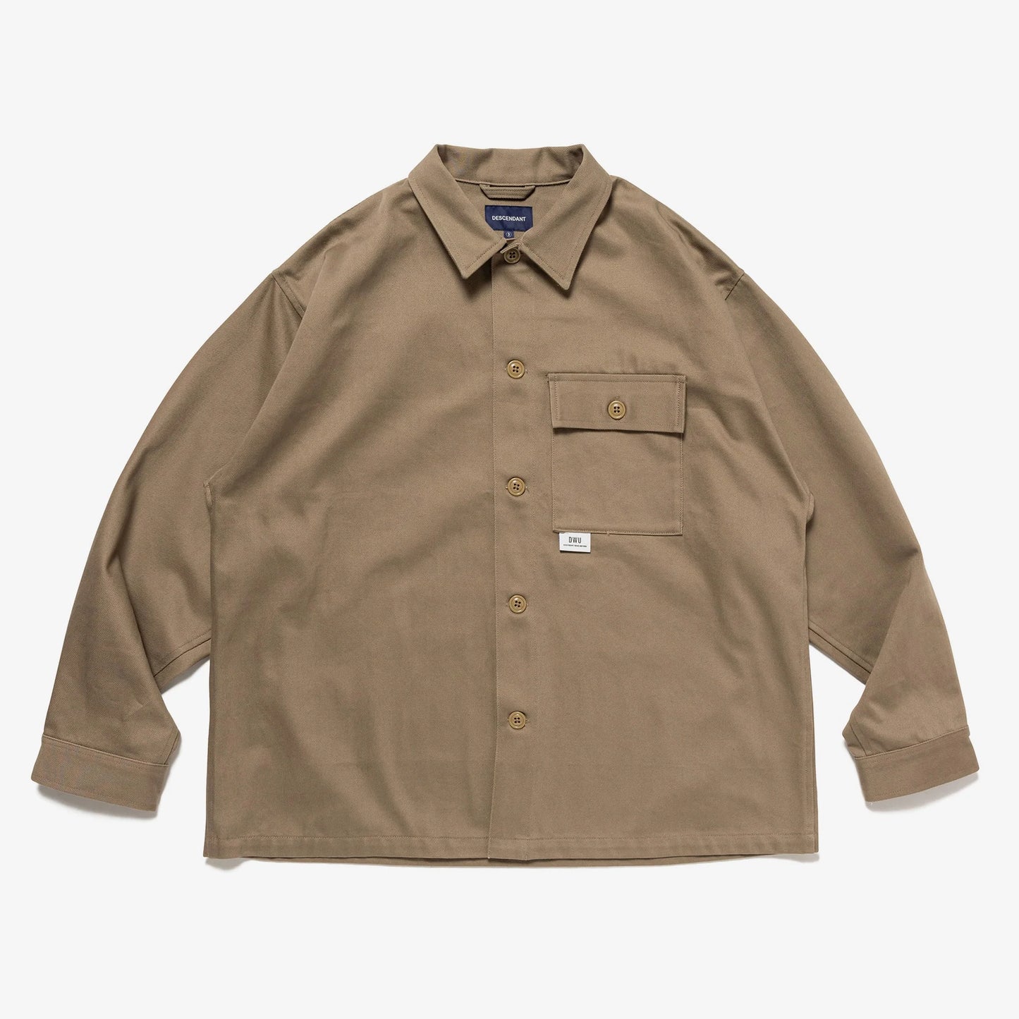 DESCENDANT 24AW BRONSON TWILL LS SHIRT