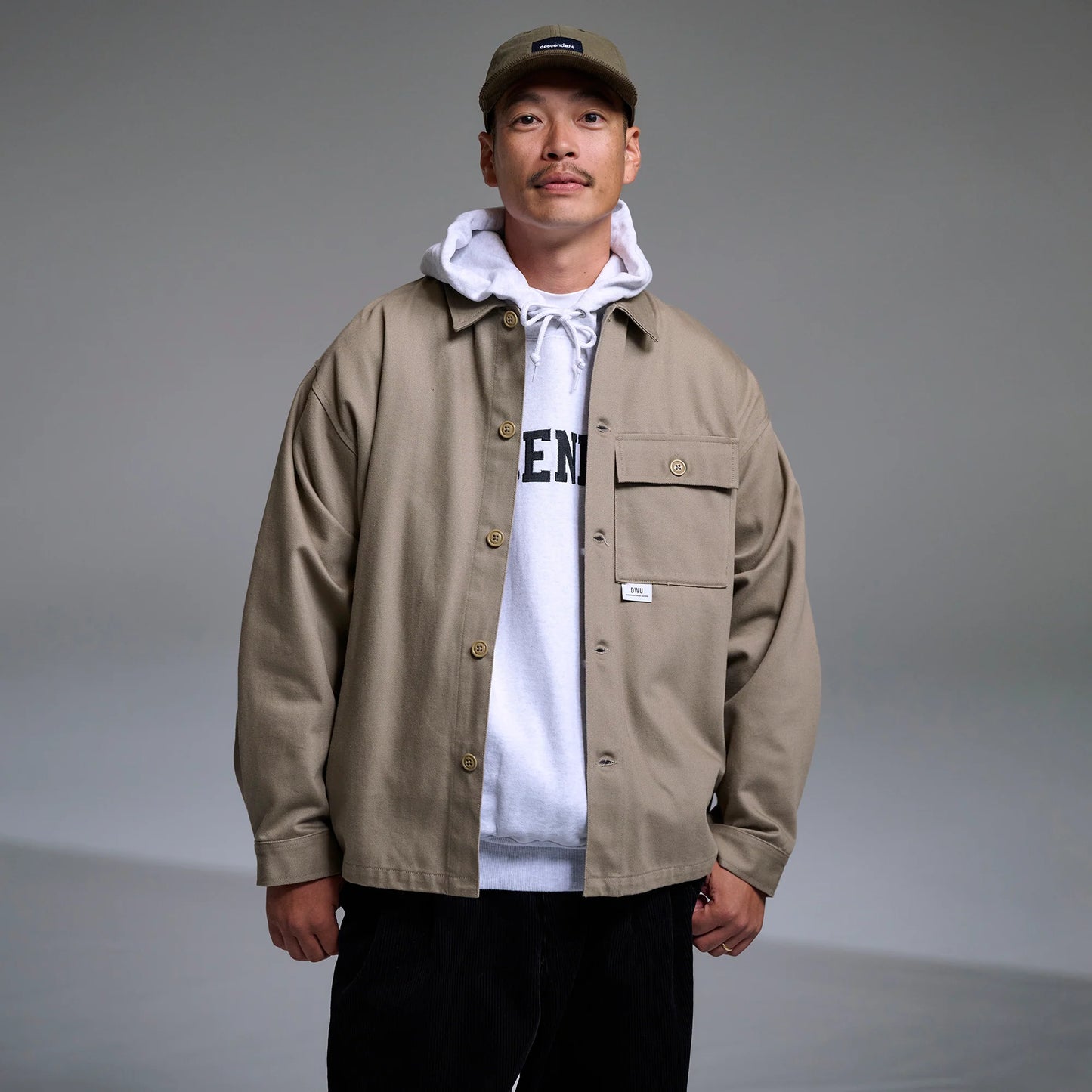 DESCENDANT 24AW BRONSON TWILL LS SHIRT