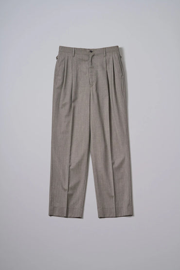 KAPTAIN SUNSHINE 26AW Wool Light Gabardine Shoecut Slacks