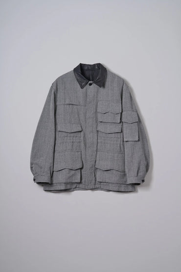 KAPTAIN SUNSHINE 26AW Wool Herringbone Explorer Jacket