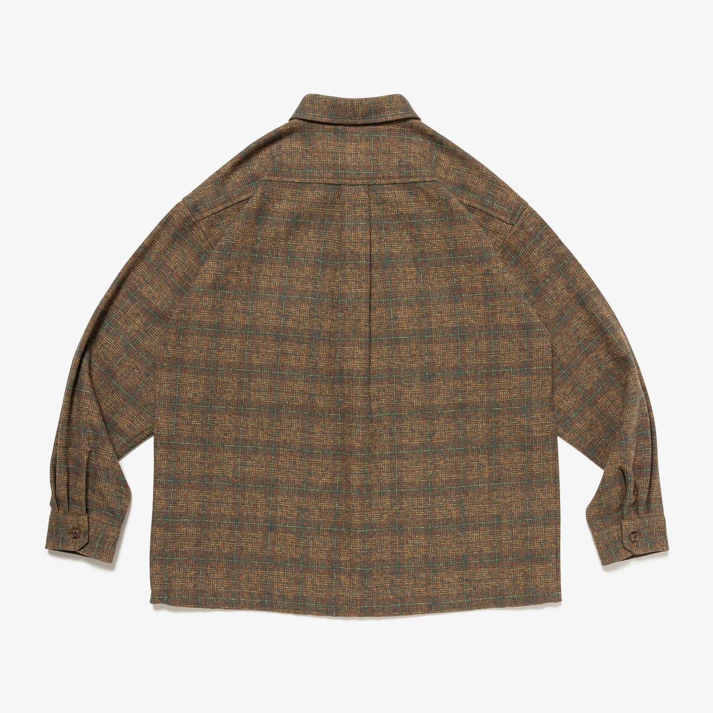 DESCENDANT 24AW VANNING PLAID LS SHIRT