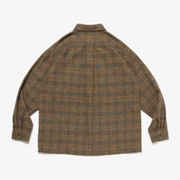 DESCENDANT 24AW VANNING PLAID LS SHIRT