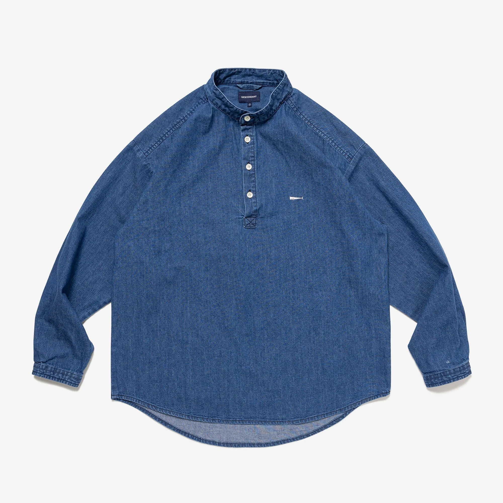 DESCENDANT 24AW TETTY DENIM LS SHIRT