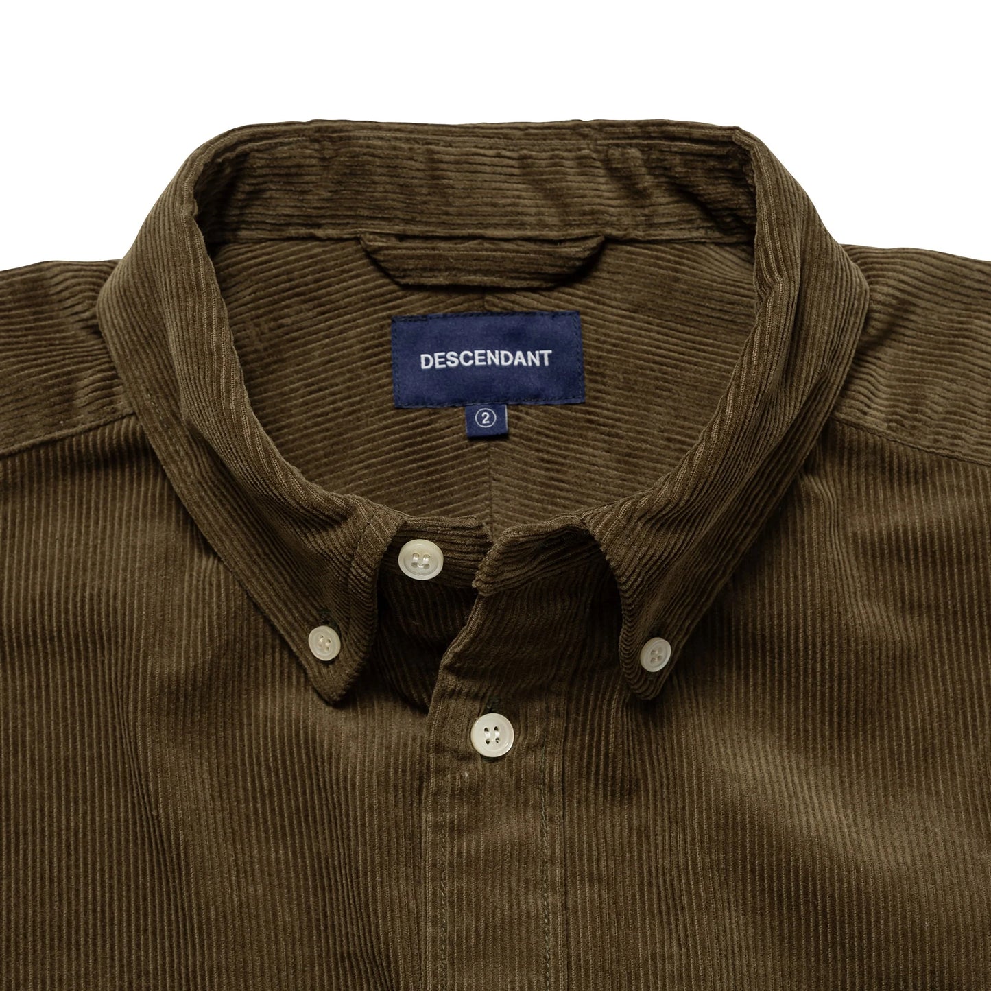 DESCENDANT 24AW KENNEDY'S CORDUROY LS SHIRT