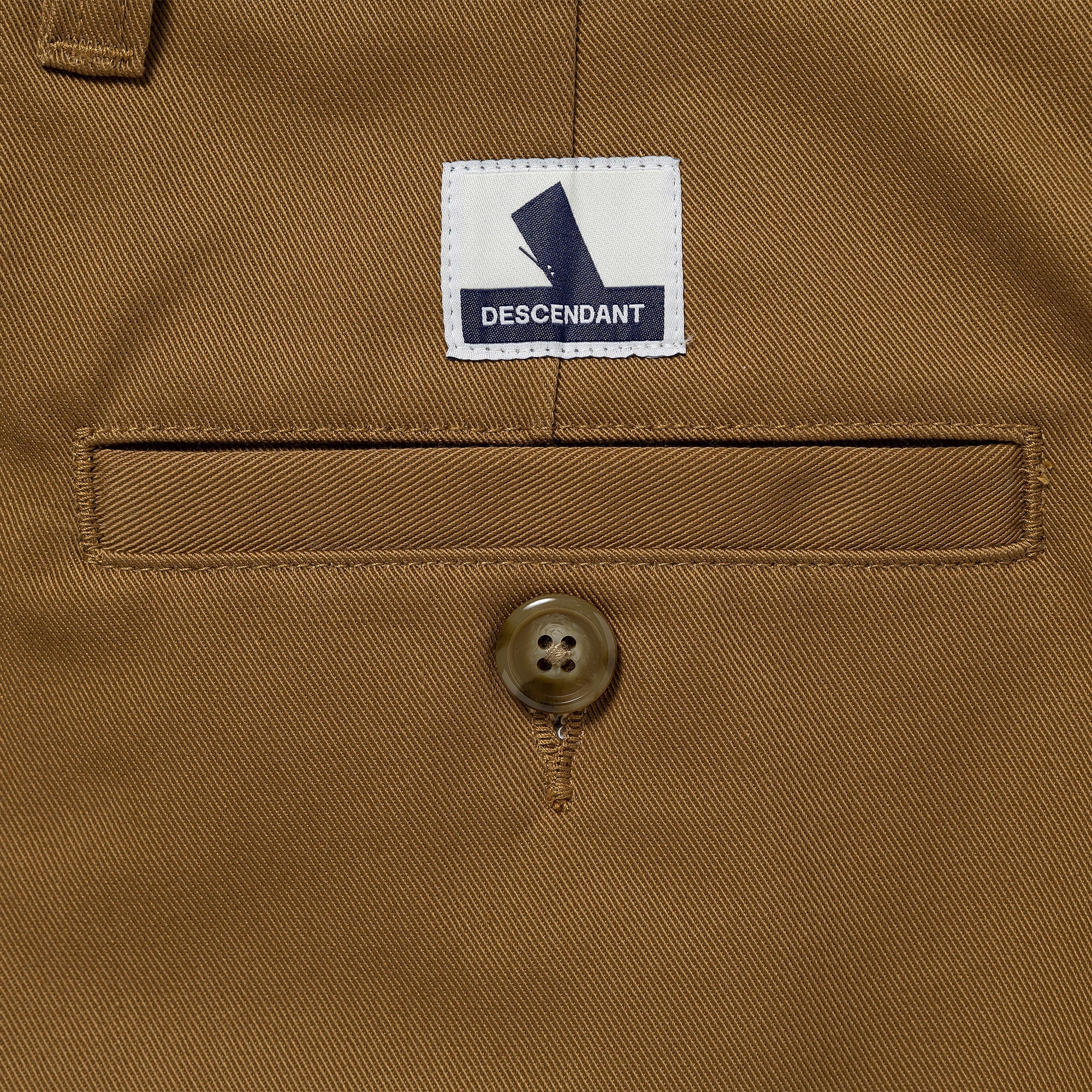 DESCENDANT 24AW DC-3 ORGANIC COTTON TWILL TROUSERS – Vintage Concept Store