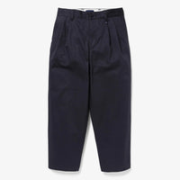 DESCENDANT 24AW DC-3 ORGANIC COTTON TWILL TROUSERS