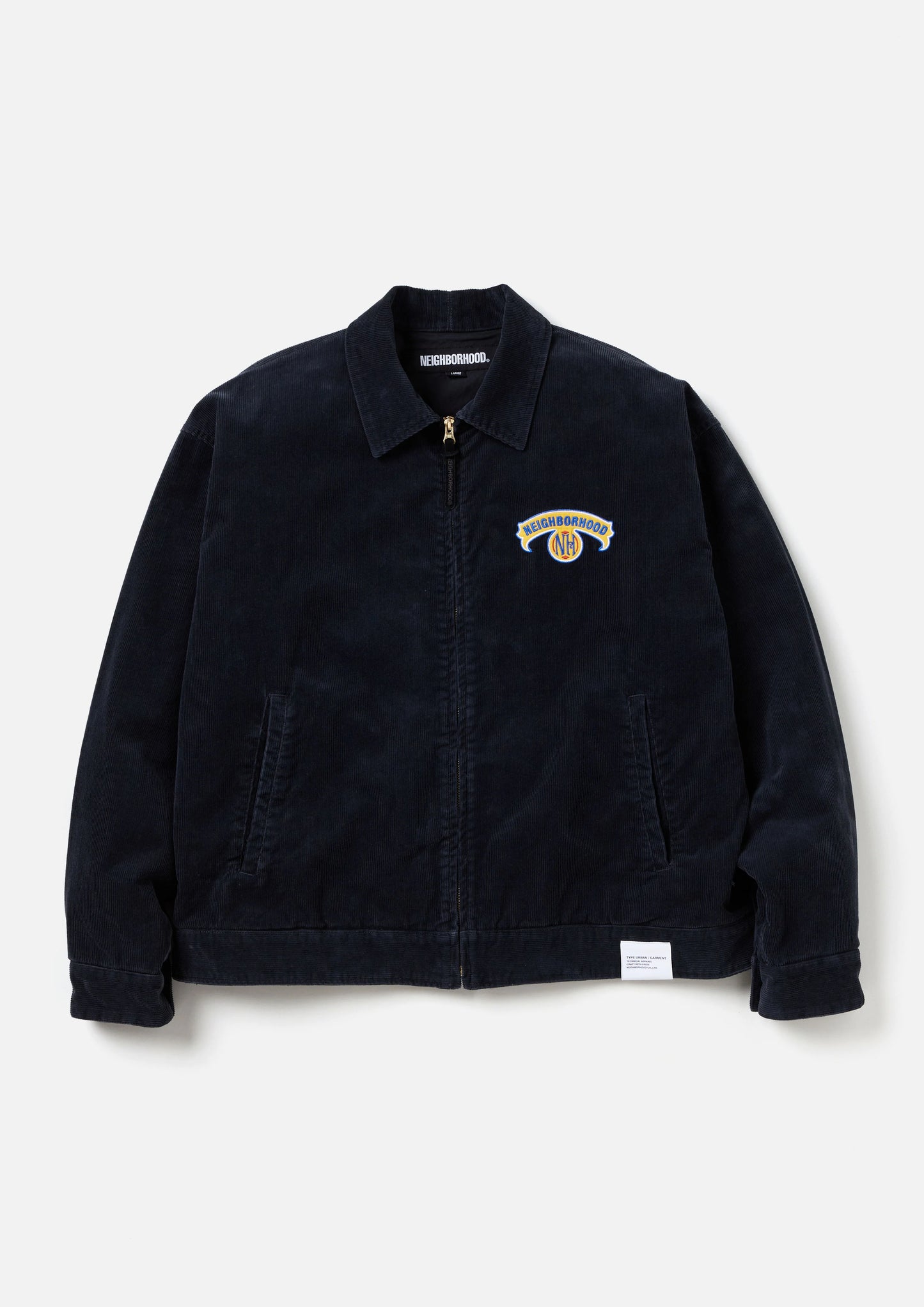 NEIGHBORHOOD 24AW WASHED CORDUROY WORK JACKET