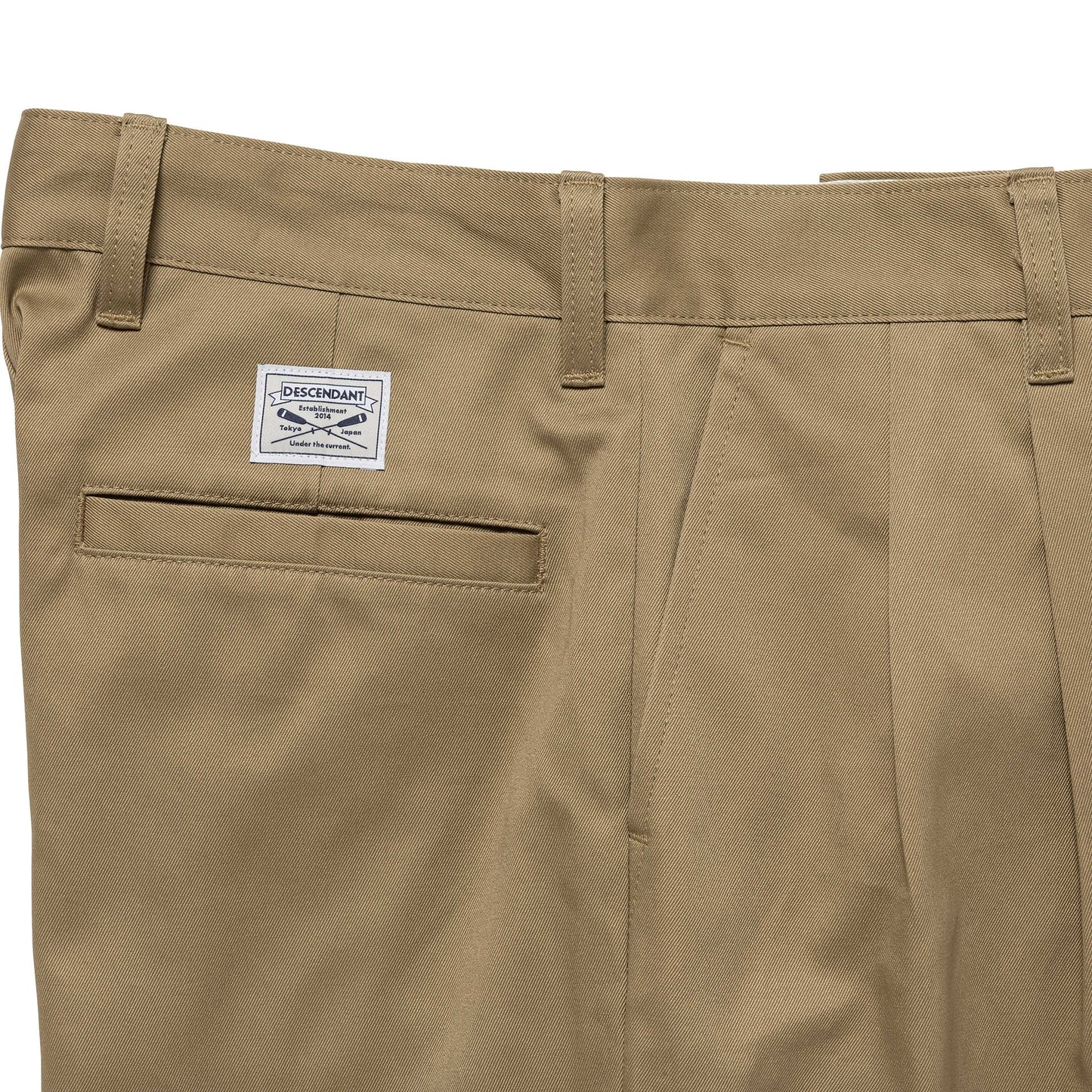 DESCENDANT 24AW SF WIDE TROUSERS