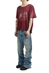 ENFANTS RICHES DÉPRIMÉS / BURNING CHURCH T-SHIRT