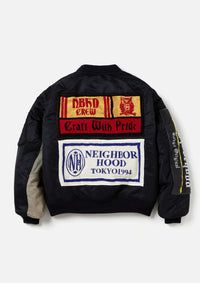 NEIGHBORHOOD 24AW MA-1 FLIGHT JACKET MOD