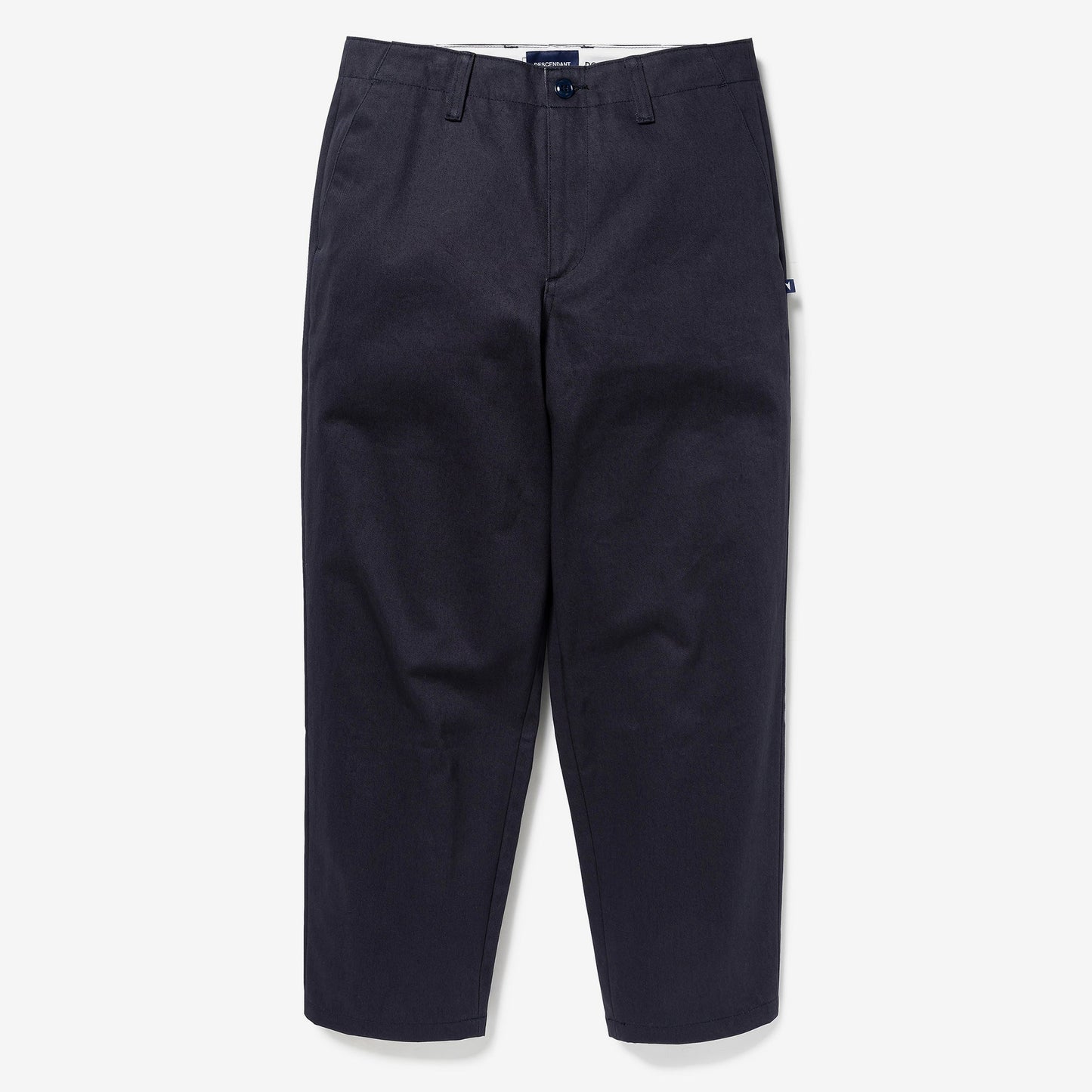 DESCENDANT 24AW DC-6 ORGANIC COTTON TWILL TROUSERS