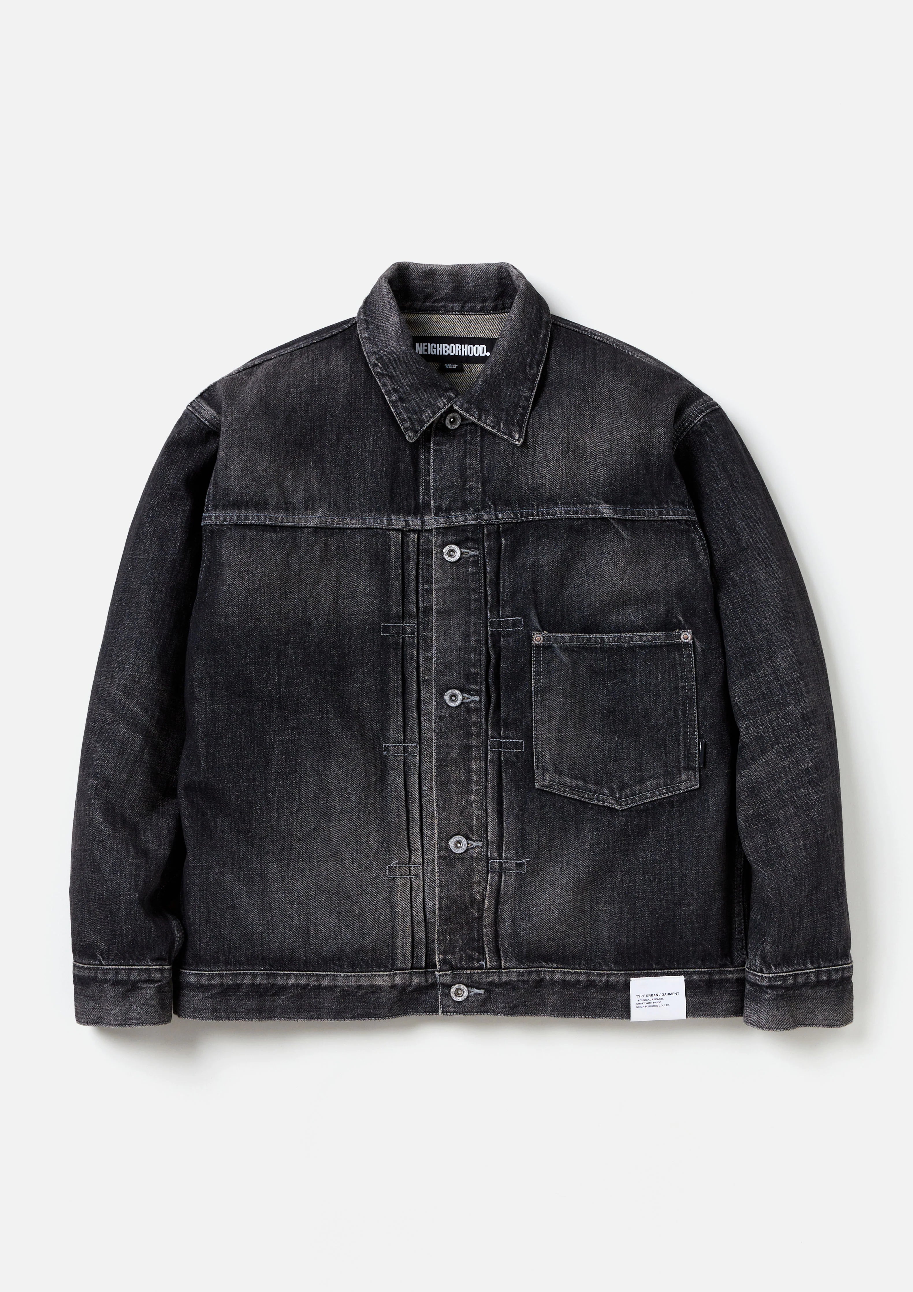 NEIGHBORHOOD 24AW WASHED DENIM TYPE-1 JACKET