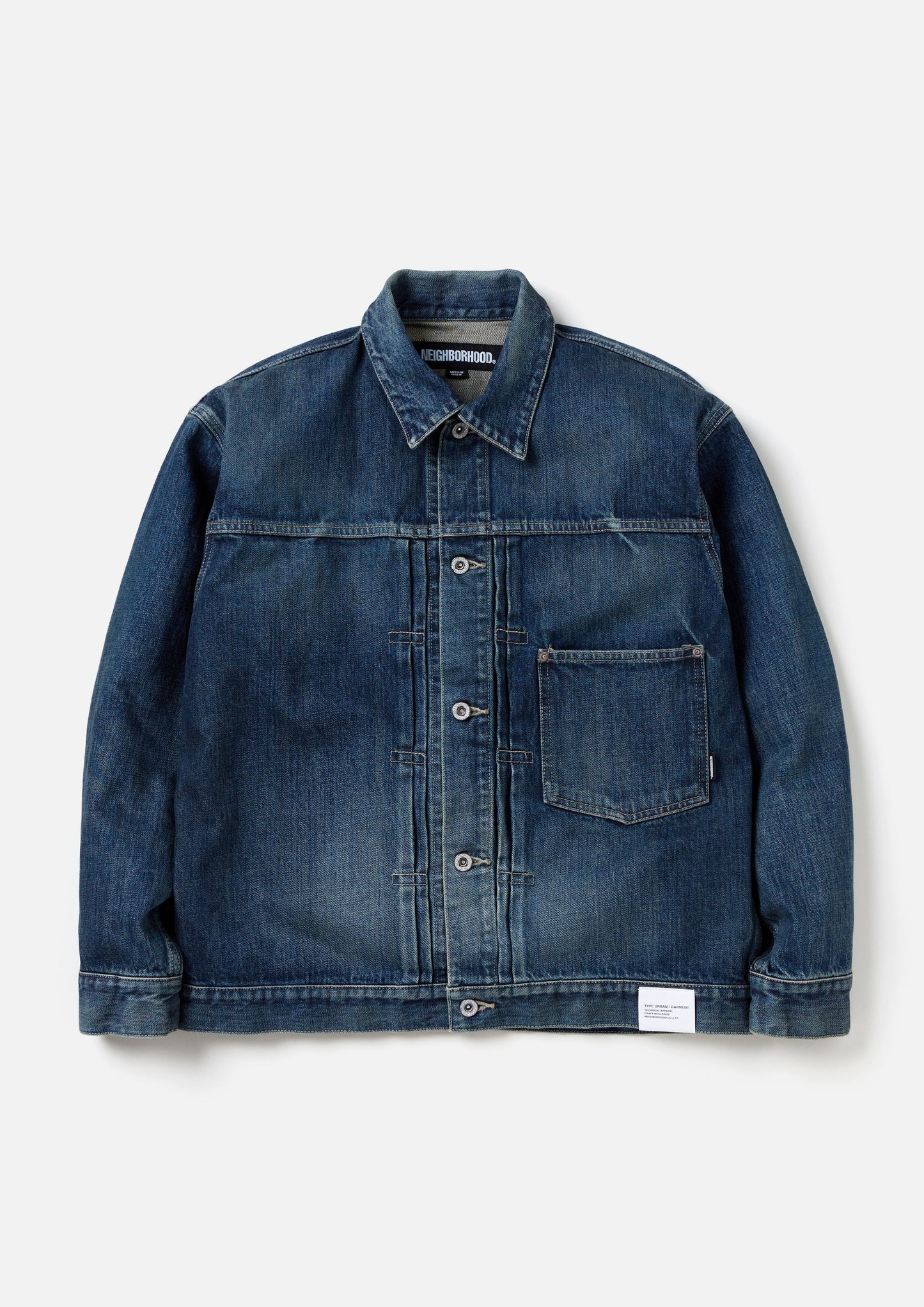 NEIGHBORHOOD 24AW WASHED DENIM TYPE-1 JACKET