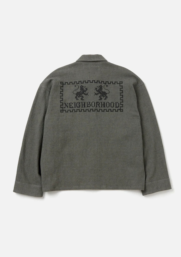 NEIGHBORHOOD 24SS GT EMBROIDERY SHIRT LS