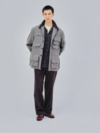 KAPTAIN SUNSHINE 26AW Wool Herringbone Explorer Jacket