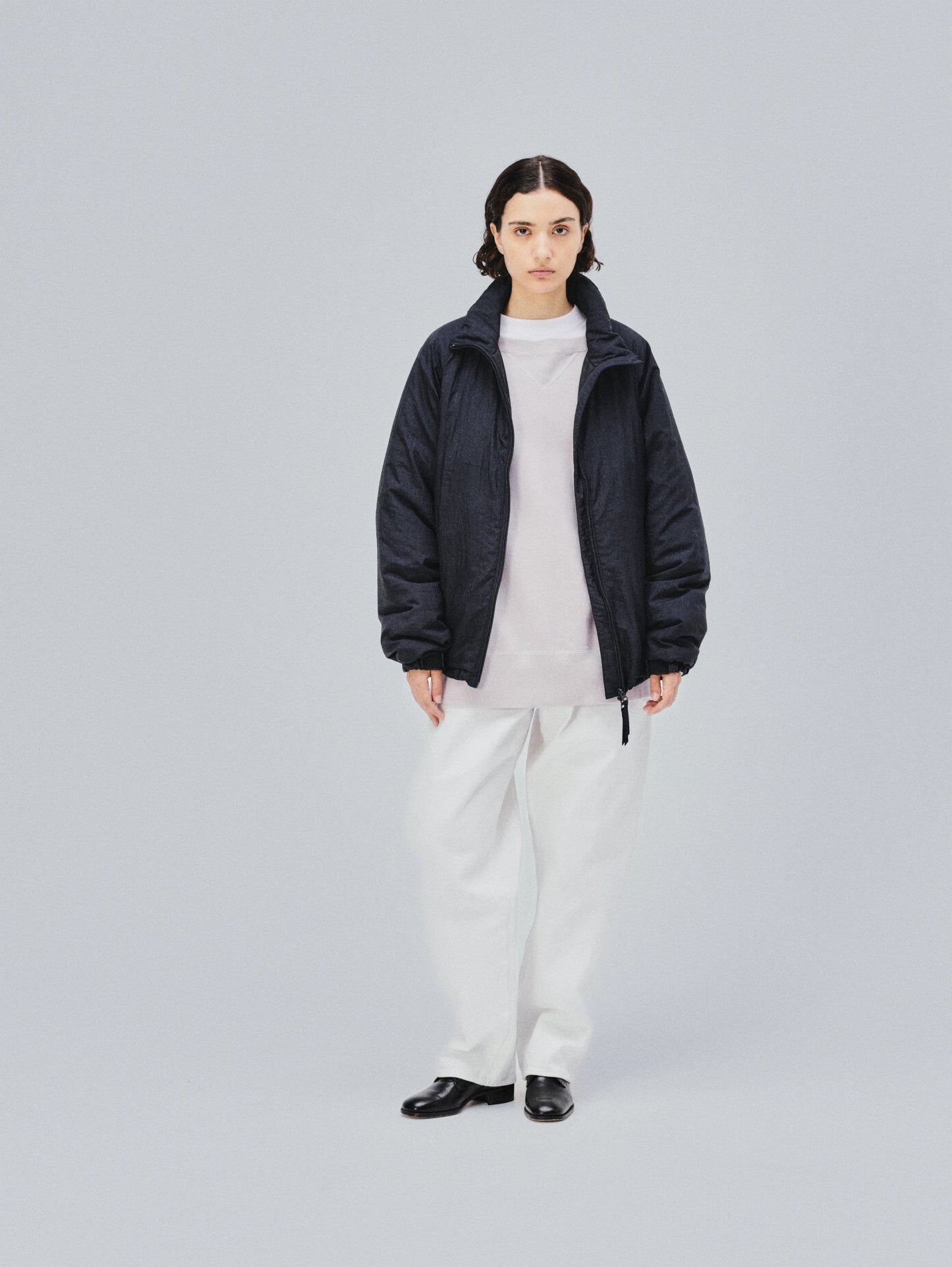 KAPTAIN SUNSHINE 26AW Shrink Nylon Puffer Jacket