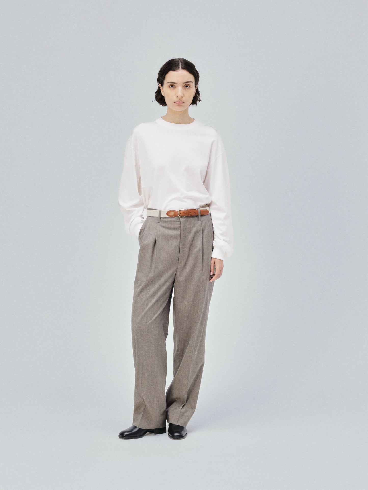 KAPTAIN SUNSHINE 26AW Wool Light Gabardine Shoecut Slacks