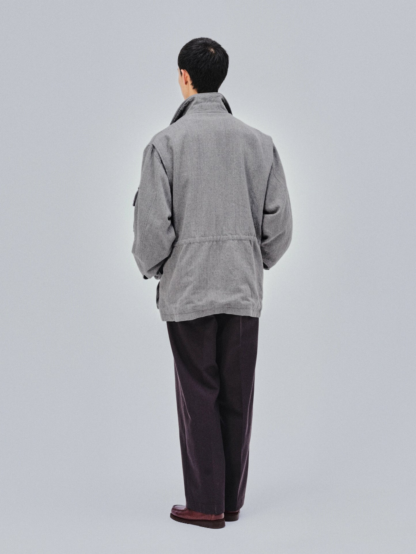 KAPTAIN SUNSHINE 26AW Wool Herringbone Explorer Jacket