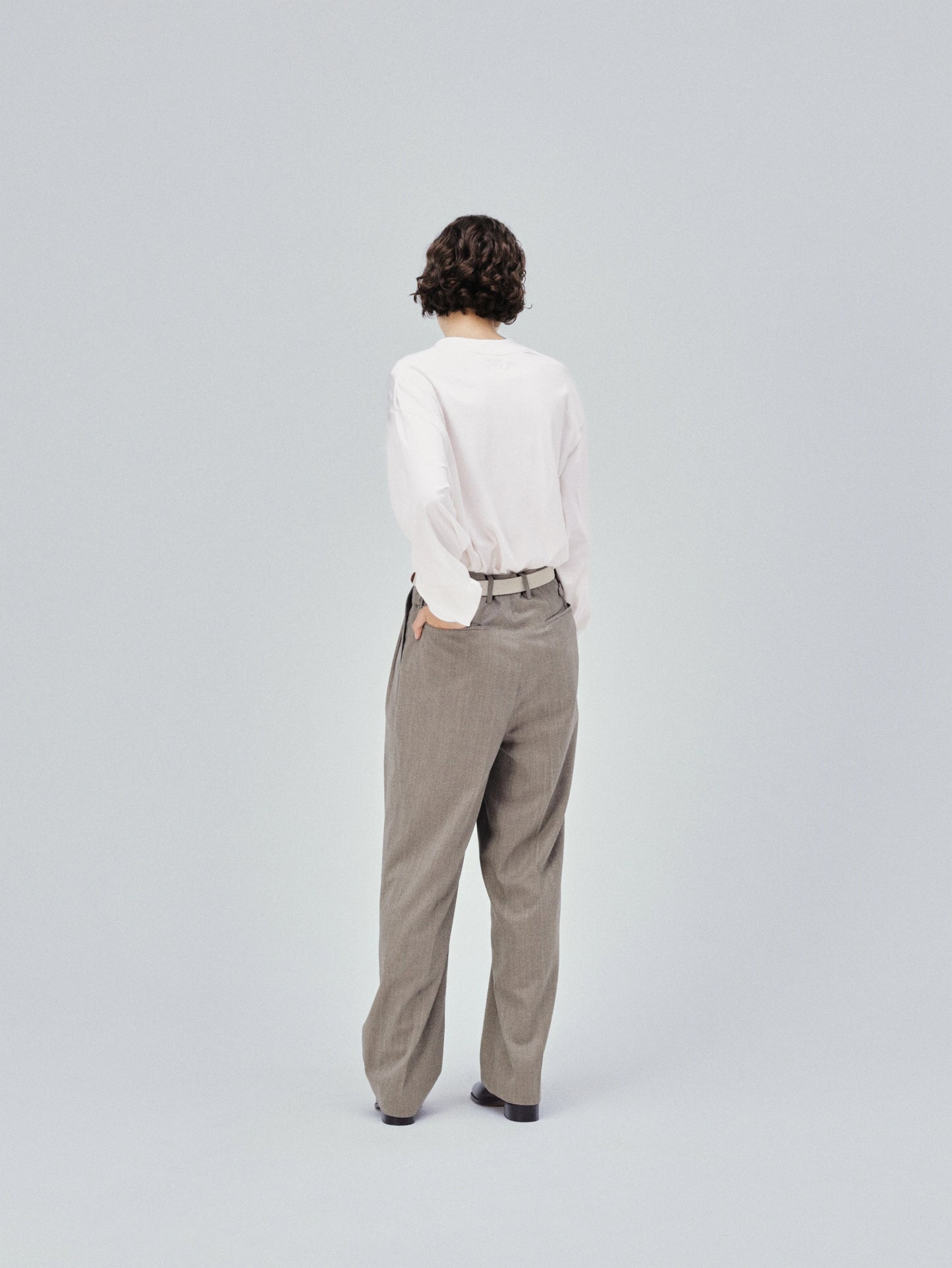 KAPTAIN SUNSHINE 26AW Wool Light Gabardine Shoecut Slacks