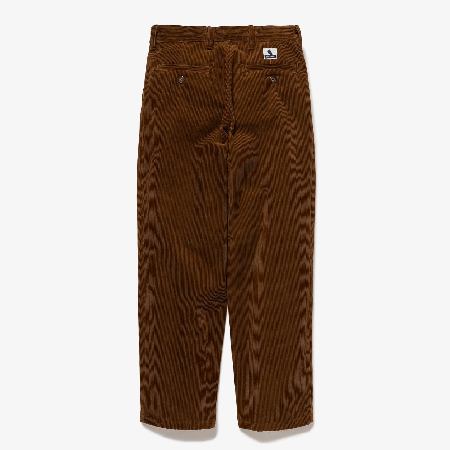 DESCENDANT 24AW DC-3 CORDUROY TROUSERS