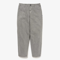 DESCENDANT 24AW DC-6 TWILL TROUSERS PIGMENT DYE