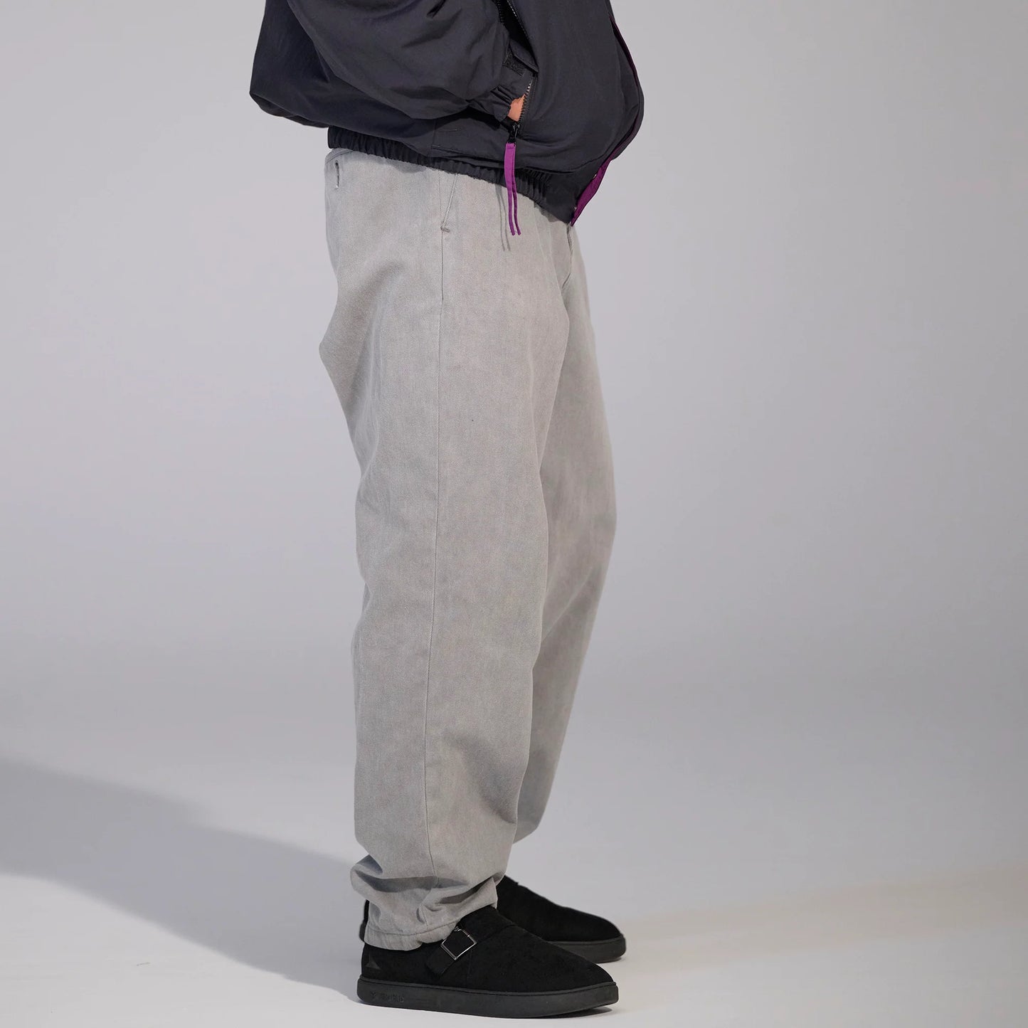 DESCENDANT 24AW DC-6 TWILL TROUSERS PIGMENT DYE