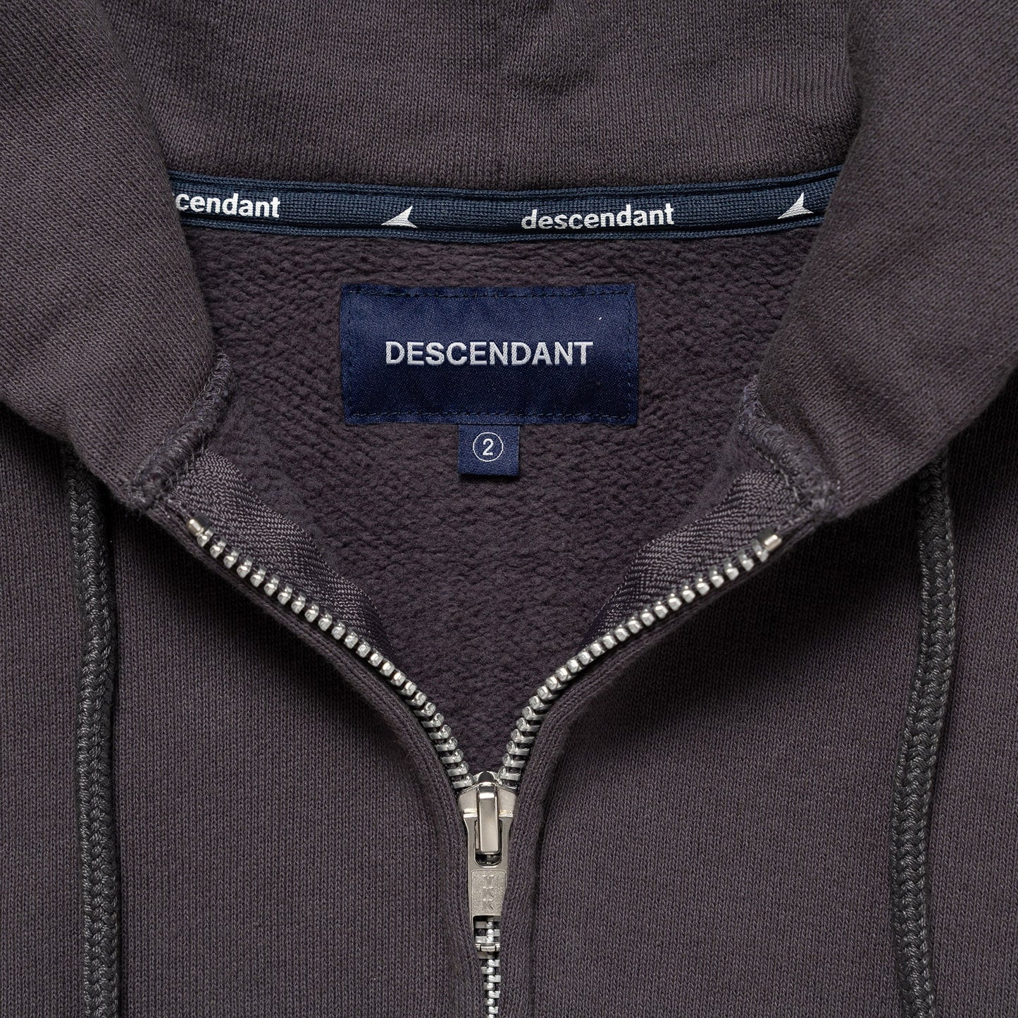 DESCENDANT 24AW CACHALOT ZIP HOODY