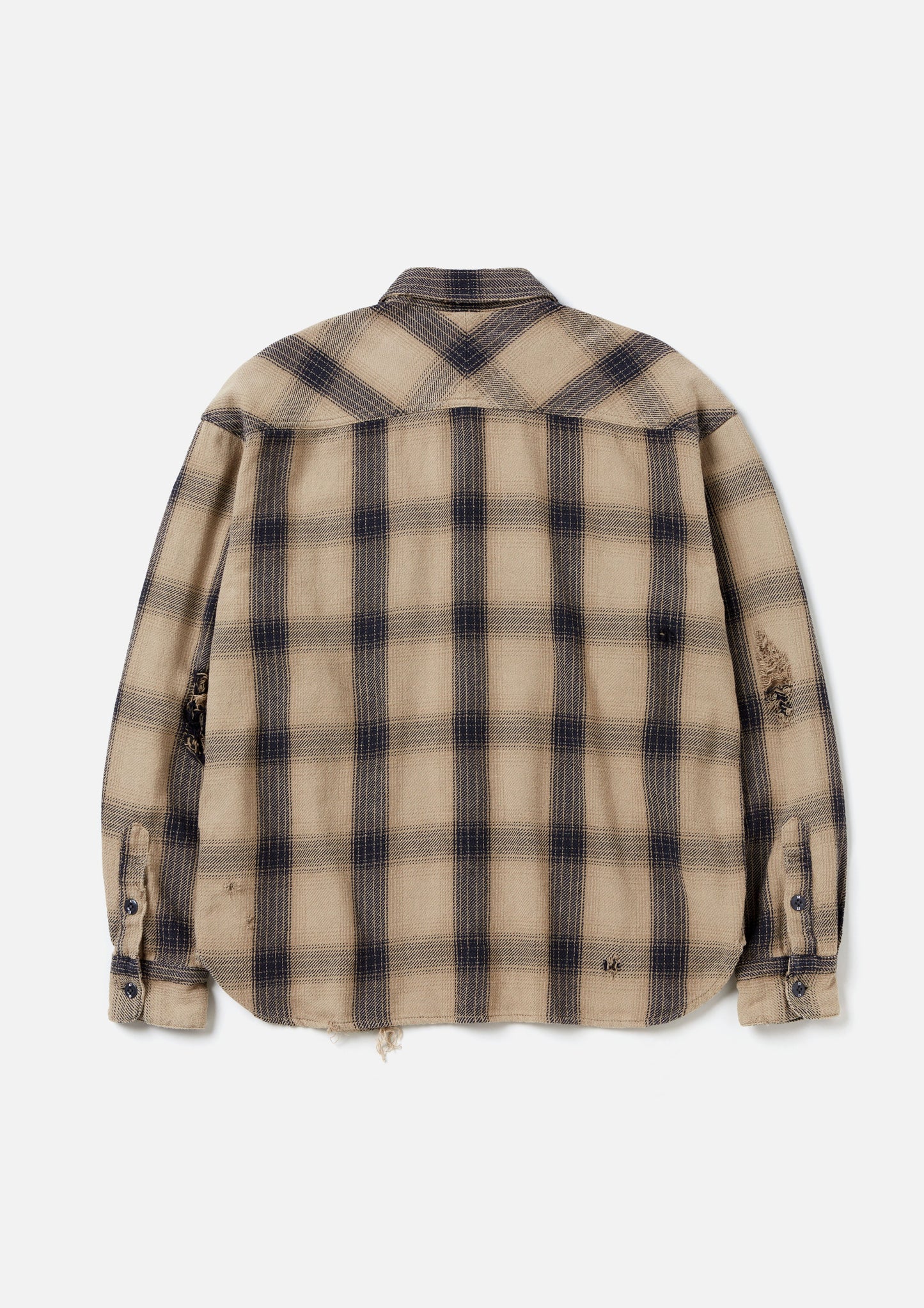 NEIGHBORHOOD 24AW SAVAGE BLOCK HOMBRE CHECK SHIRT LS