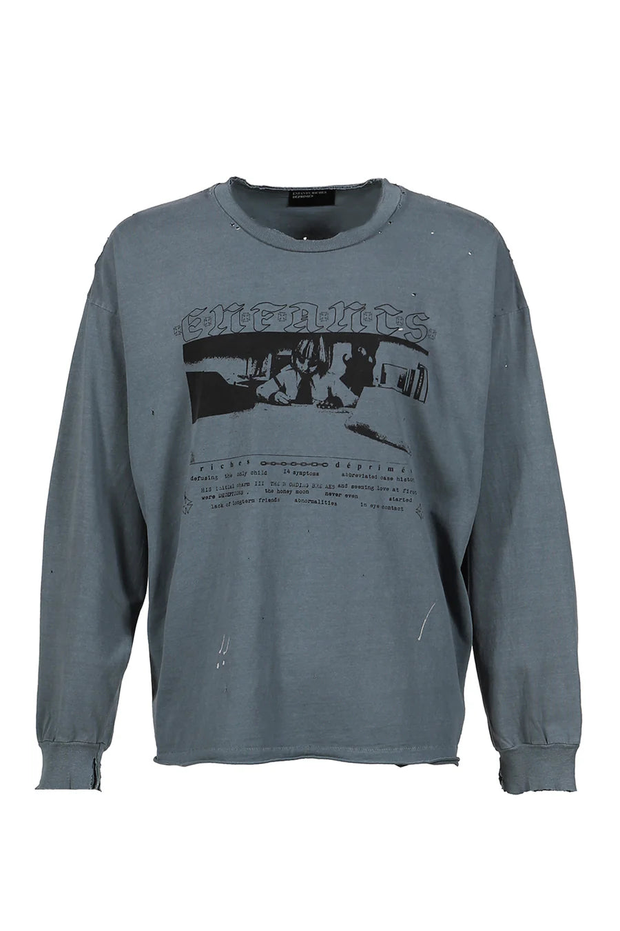 ENFANTS RICHES DÉPRIMÉS / BOY IN CHAINS LS T-SHIRT