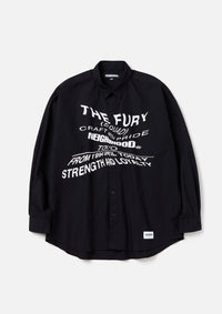 NEIGHBORHOOD 24AW DISTORTION PRINT SHIRT LS