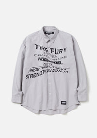 NEIGHBORHOOD 24AW DISTORTION PRINT SHIRT LS