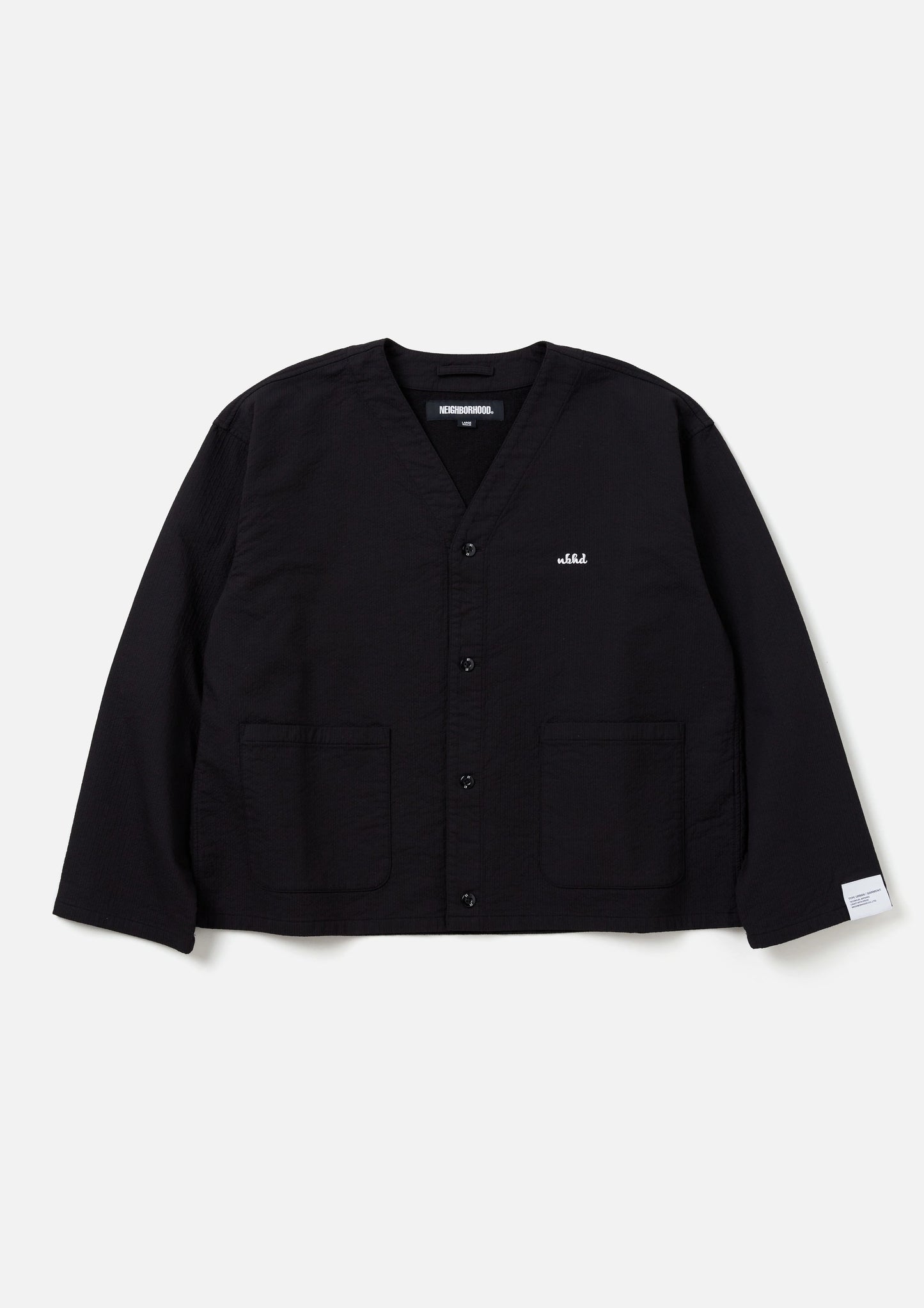 NEIGHBORHOOD 24AW NO COLLAR SHIRT LS