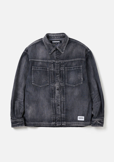 NEIGHBORHOOD 24AW WASHED DENIM SHIRT LS