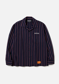 NEIGHBORHOOD 24AW STRIPE WORK SHIRT LS