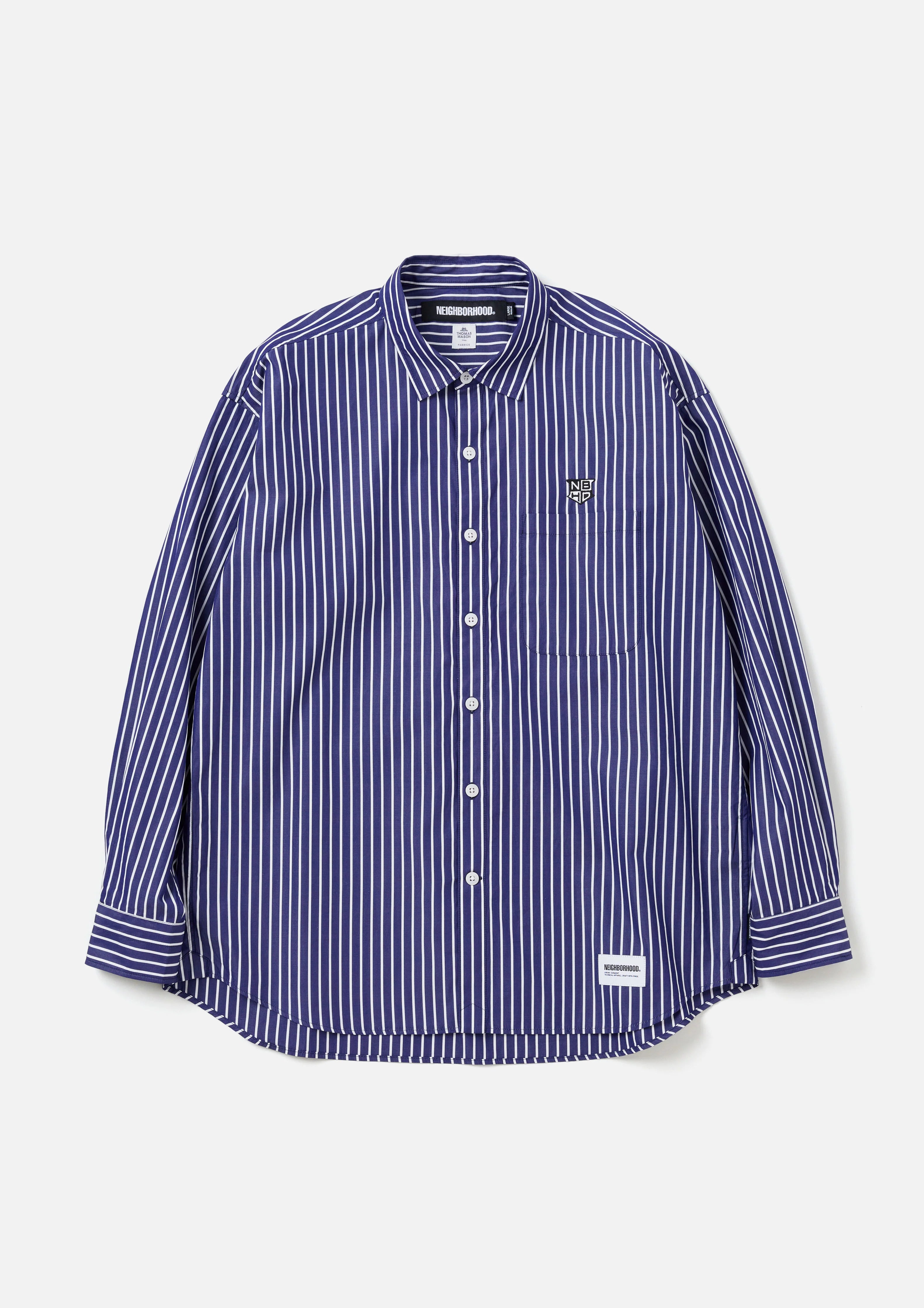 NEIGHBORHOOD 24AW TM STRIPE SHIRT LS