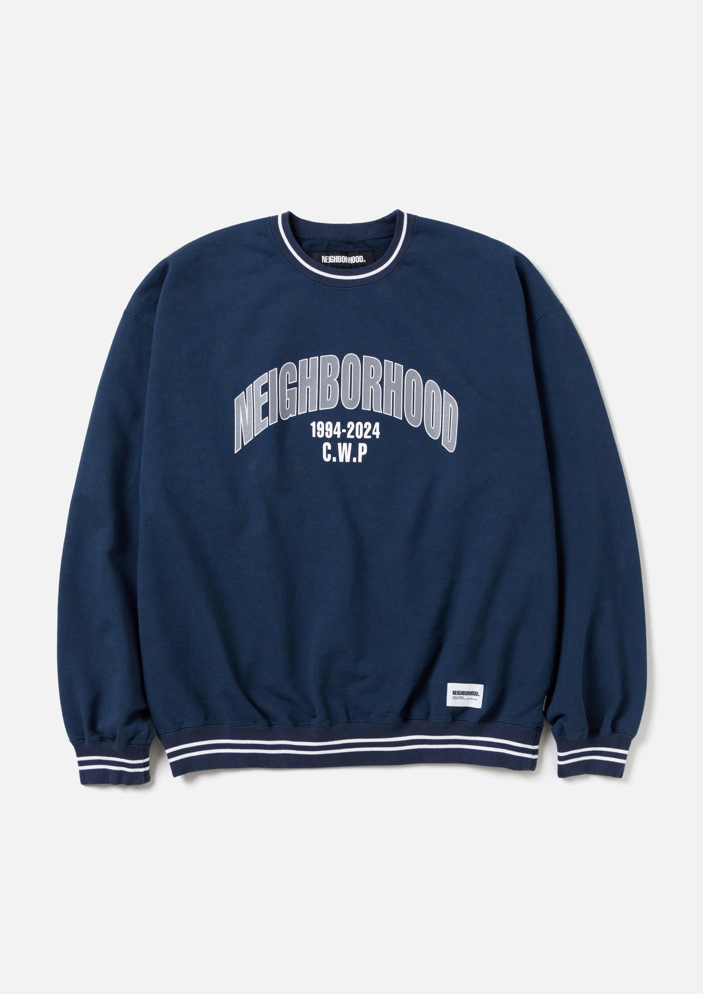 NEIGHBORHOOD 24AW COLLEGE SWEAT SHIRT LS