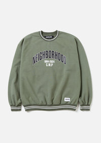 NEIGHBORHOOD 24AW COLLEGE SWEAT SHIRT LS