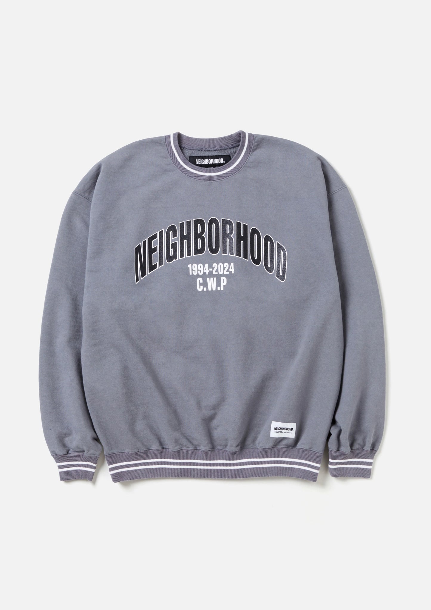 NEIGHBORHOOD 24AW COLLEGE SWEAT SHIRT LS