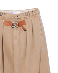 DAIRIKU 25AW ”D” Buckle Super Wide Chino Pants