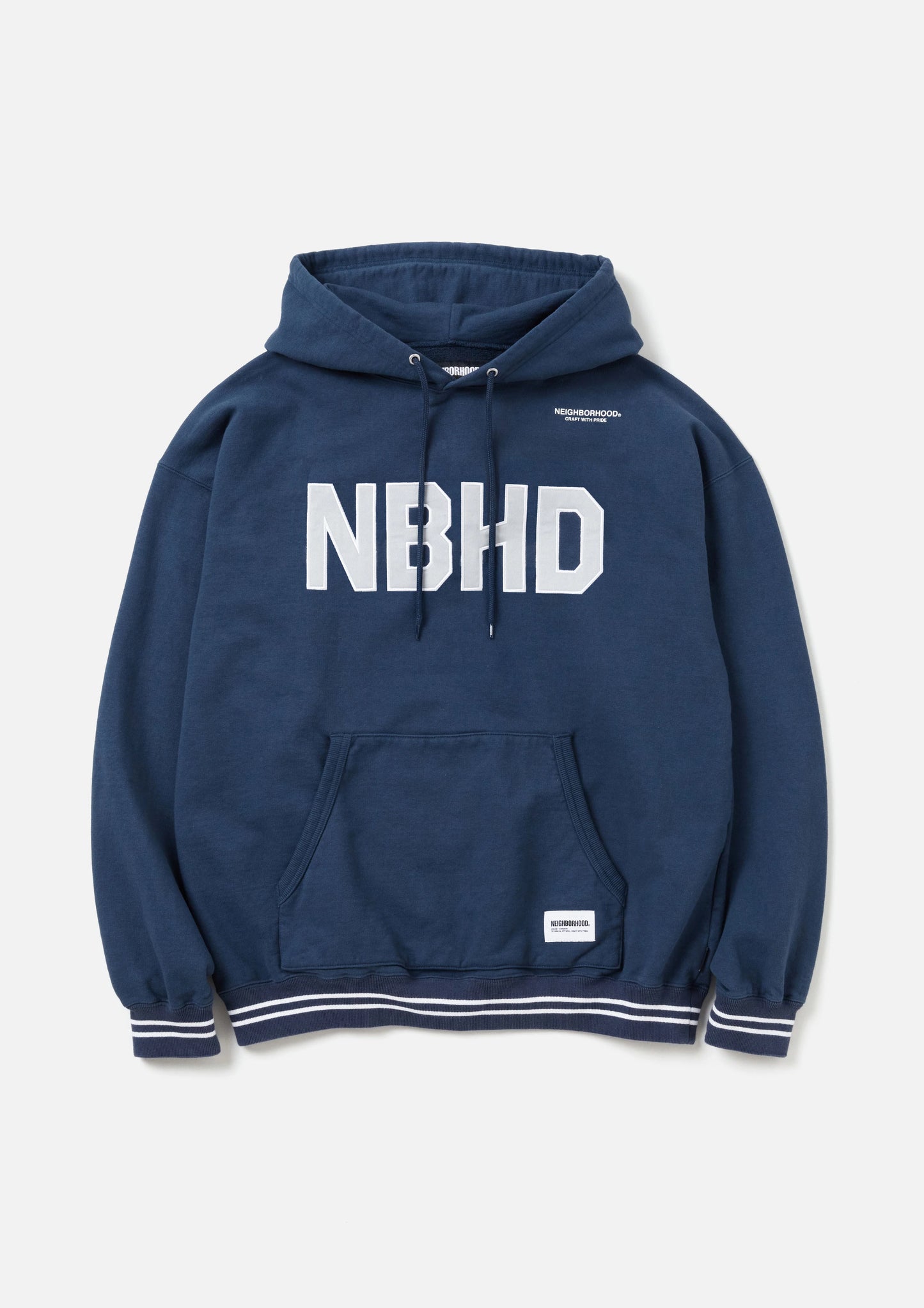 NEIGHBORHOOD 24AW COLLEGE SWEAT HOODIE LS