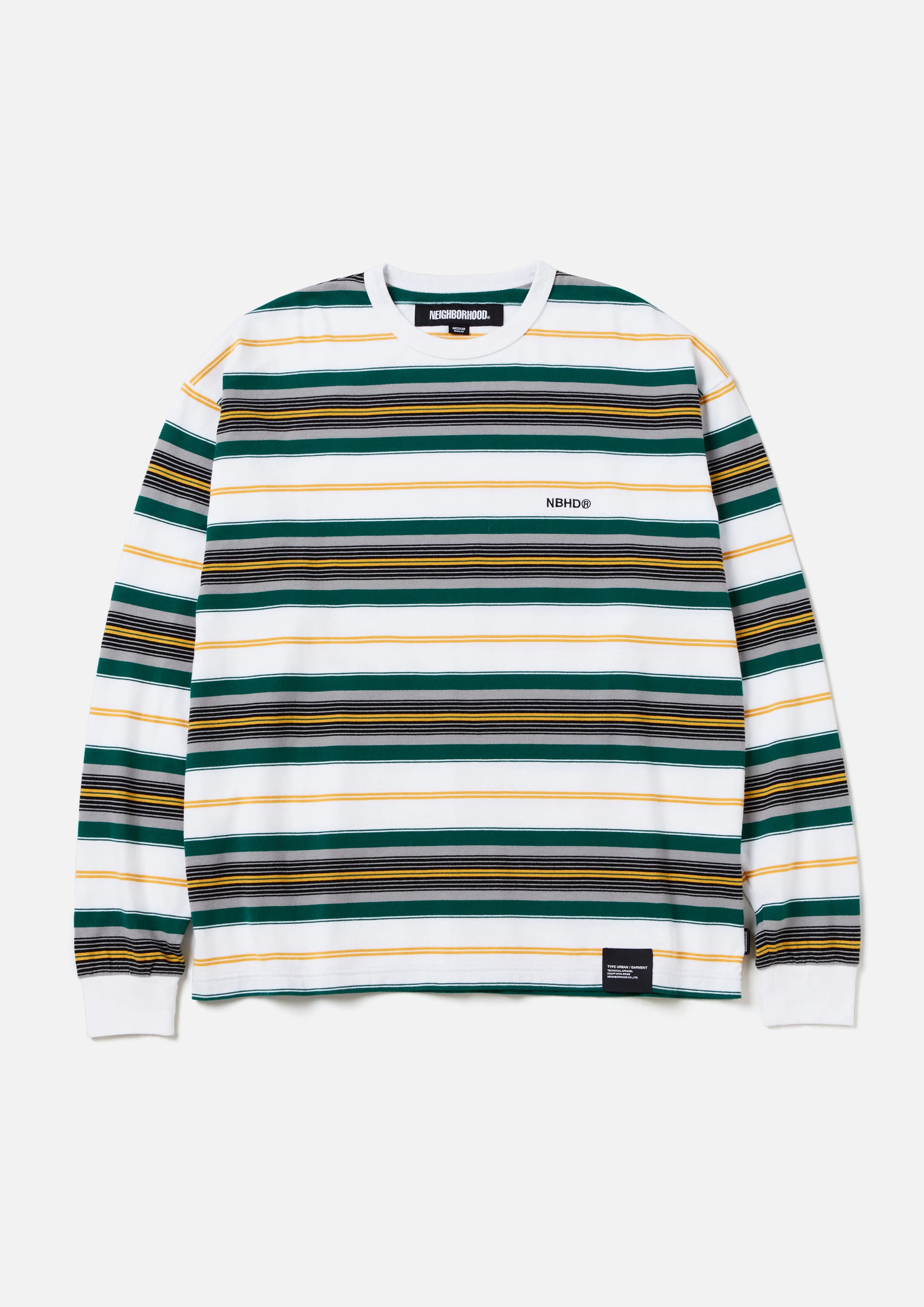 NEIGHBORHOOD 24AW BORDER CREWNECK LS