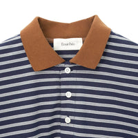 Ernie Palo 26AW Border Polo L/S T-Shirt
