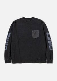 NEIGHBORHOOD 24AW PIGMENT DYED CREWNECK LS