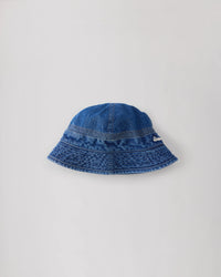 NICENESS 25SS E.MATLOCK / Aged Effect Denim Hat - Indigo