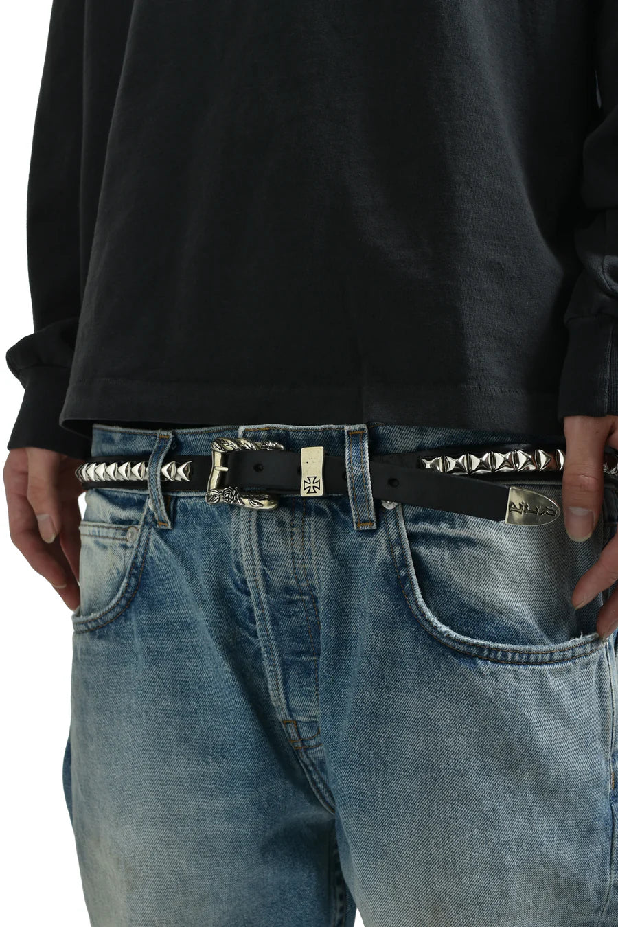 ENFANTS RICHES DÉPRIMÉS / CLASSIQUE CEINTURE CLOUTEE