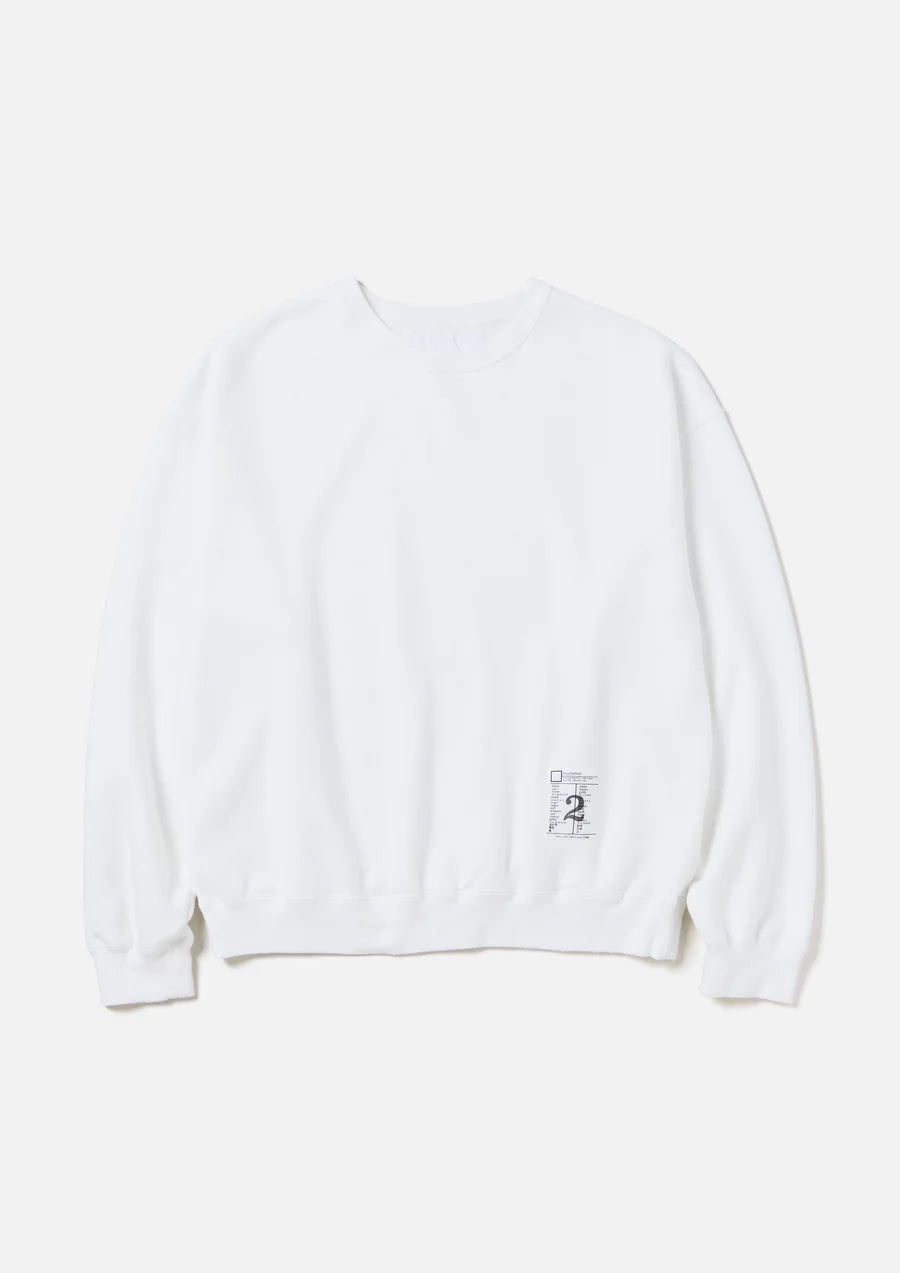 NEIGHBORHOOD 24AW BW . SWEAT SHIRT LS