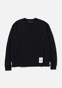 NEIGHBORHOOD 24AW BW . CREWNECK LS